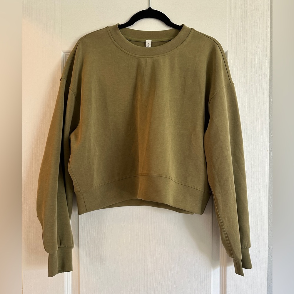 Lululemon Softsreme Oversized Crop Crew